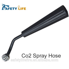 Alloy Co2 fire extinguisher accessories spray hose and horn